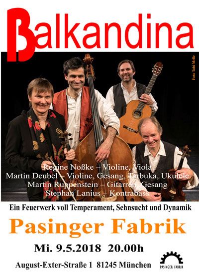 Balkandina in der Pasinger Fabrik