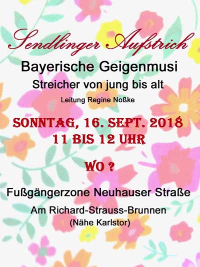 Handzettel-Fußgängerzone